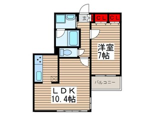 CASSIA錦糸町South Courtの物件間取画像